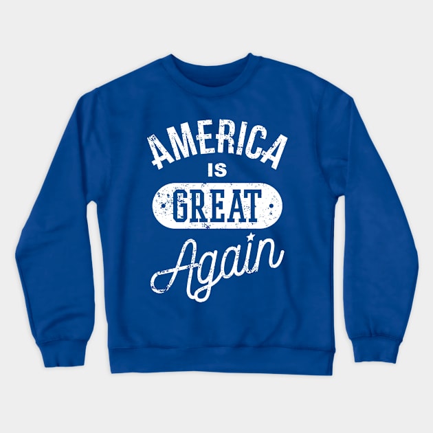 America Is Great Again - Trump Crewneck Sweatshirt by VomHaus